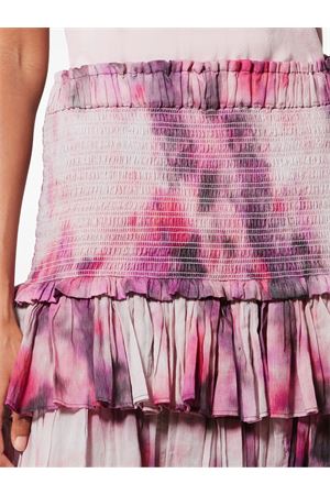 Gonna Corta Con Volant In Voile Di Cotone Naomi MARANT ÉTOILE | JU0022FAD1J13E40PK